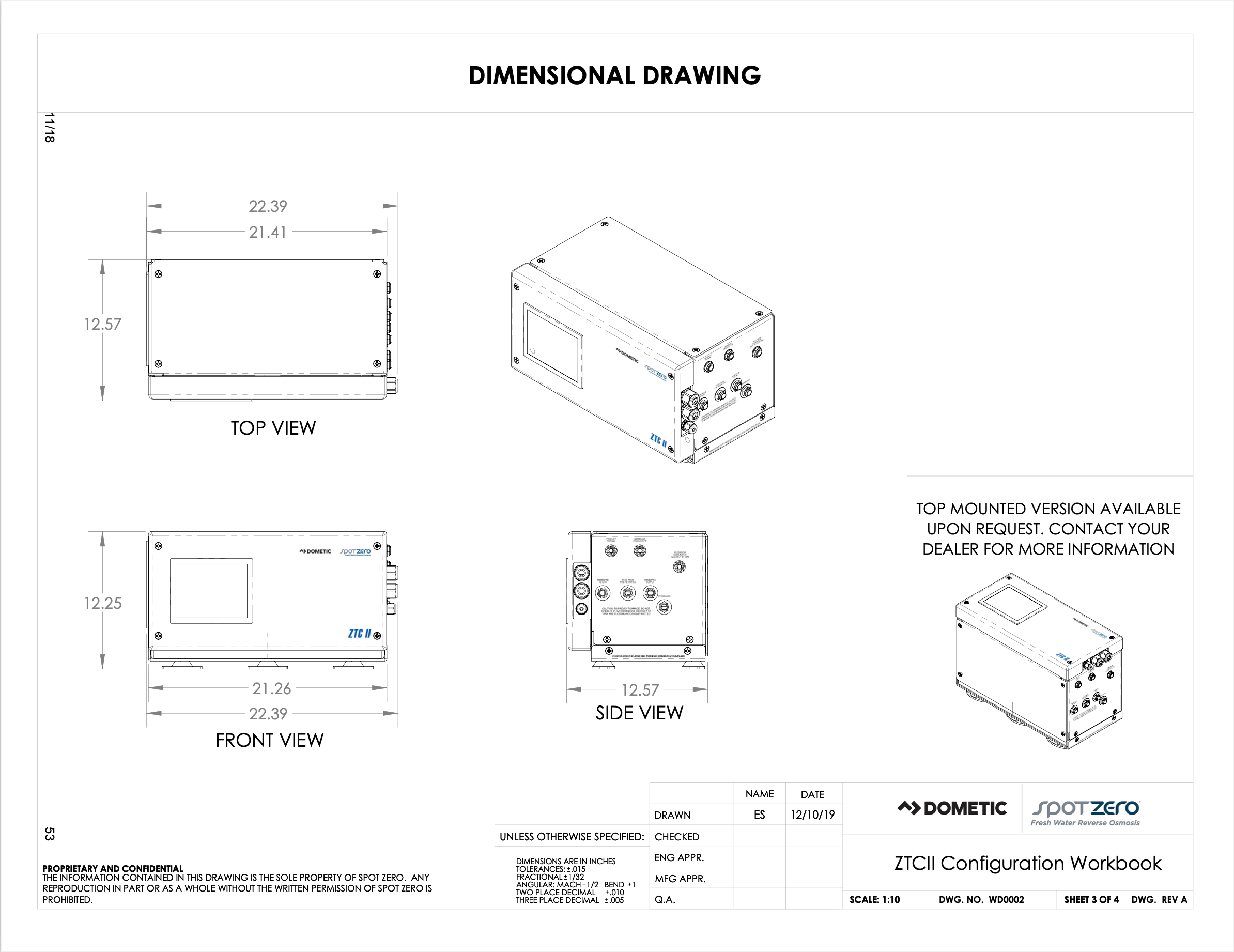 Marine Watermaker Water Purifier Fort Lauderdale Florida - spot zero water makers ztcII